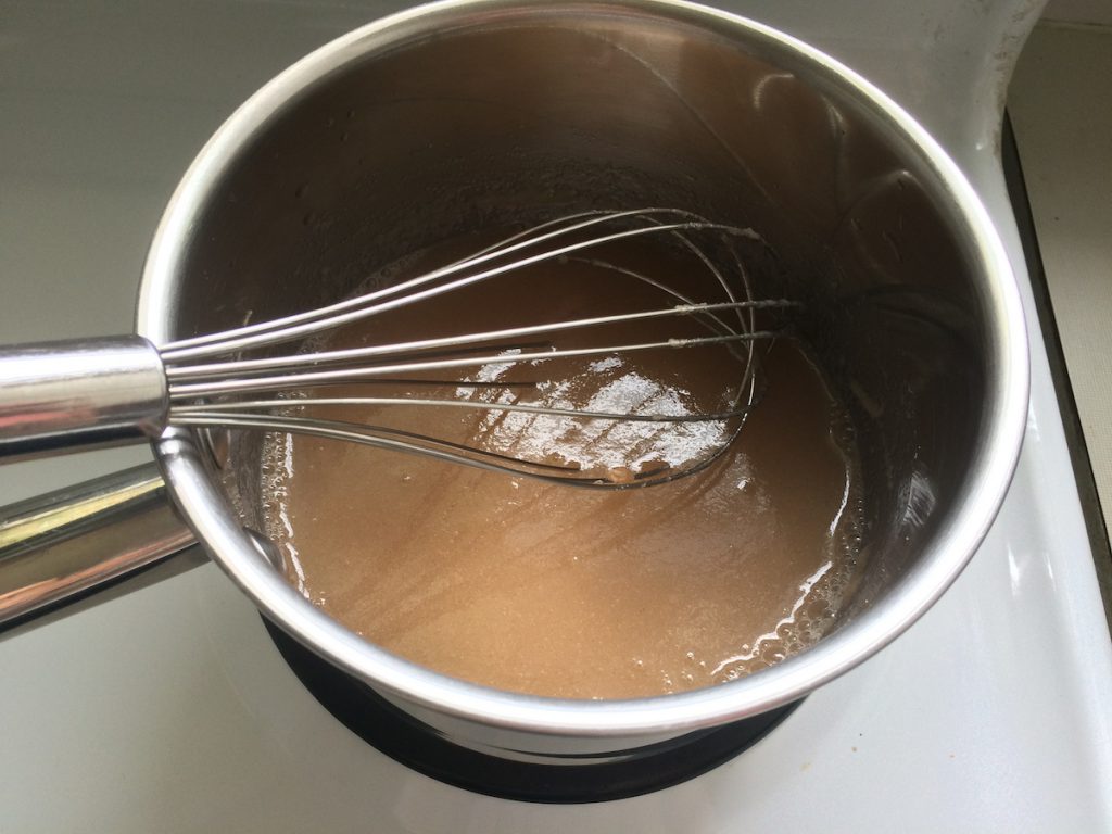 【糖質制限スイーツ】ヘルシーなわらび餅の作り方!材料たったの4つ、5分で完成【サイリウム】