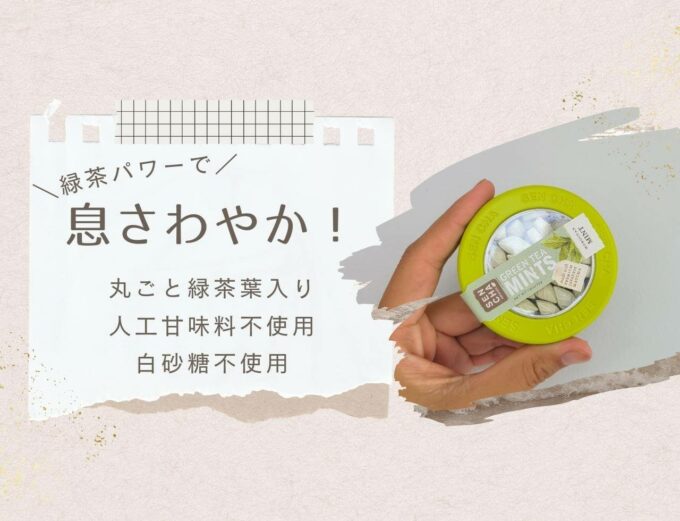 iHerb（アイハーブ）で買えるSencha Naturals（センチャナチュラルズ）グリーンティーミント、モロッカンミント